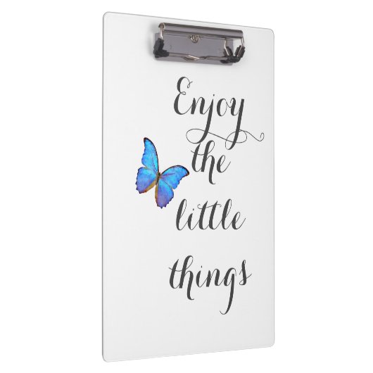 Geniet van de kleine dingen klembord (Rechts)