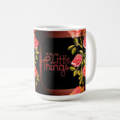 Geniet van de kleine dingen koffie Mok (Voorkant rechts)