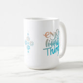 Geniet van de kleine dingen - Mok (Voorkant rechts)