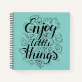 Geniet van de kleine dingen notitieboek (Voorkant)