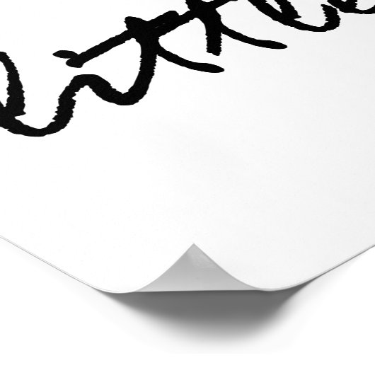 Geniet van de kleine dingen poster (Hoek)