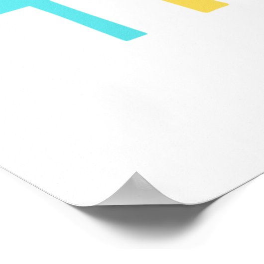 Geniet van de kleine dingen poster (Hoek)