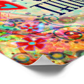  Geniet van de Kleine Dingen Quote Inspirivity Poster (Hoek)