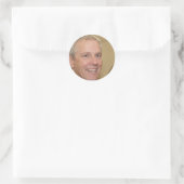Geniet van de kleine dingen ronde sticker (Tas)