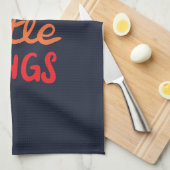 Geniet van de kleine dingen theedoek (Quarter Fold)