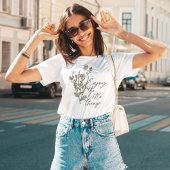 Geniet van de kleine Dingen Wildflower Daisy T-shirt