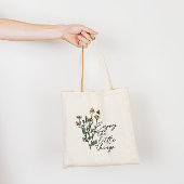 Geniet van de kleine Dingen Wildflower Daisy Tote Bag