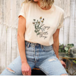 Geniet van de kleine dingen Wildflower Daisy Unise T-shirt<br><div class="desc">Geniet van de kleine Dingen Wildflower Daisy T-Shirt</div>