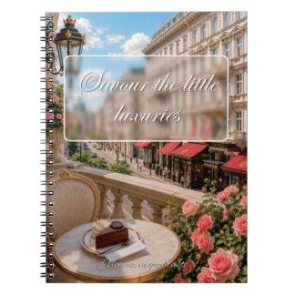 Geniet van de Kleine Luxe Wenen Cafe Journaal Notitieboek