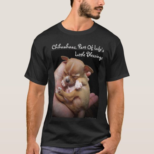 Geniet van de kleine zegeningen van het leven t-shirt (Voorkant)