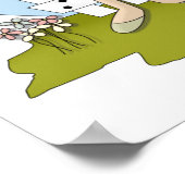 Geniet van de kleinste afdrukken poster (Hoek)