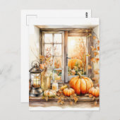 Geniet van de kleuren van de herfst | Fijne Herfst Briefkaart (Voorkant / Achterkant)