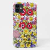 Geniet van de Little flower Springs Case-Mate iPhone Case (Achterkant)