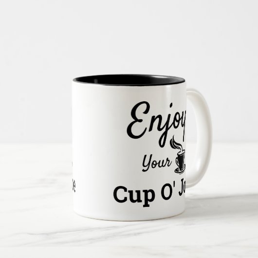 Geniet van de Mok met Joe Retro Coffee (Voorkant rechts)