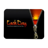 "Geniet van de momenten" Motivatiebevestiging Flex Magneet (Horizontaal)