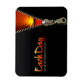 "Geniet van de momenten" Motivatiebevestiging Flex Magneet (Verticaal)