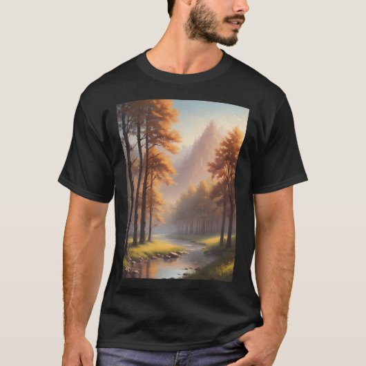 Geniet van de Natuur ! T-shirt (Voorkant)