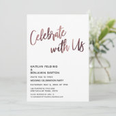 Geniet van de ontvangst van gouden weddenschappen  kaart (Staand voorkant)