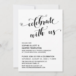 Geniet van de ontvangst van onze harten in zwart-w kaart