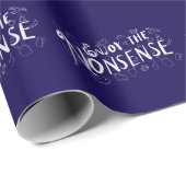 Geniet van de onzin cadeaupapier (Rol Hoek)