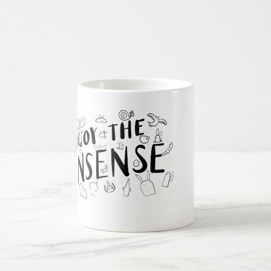Geniet van de onzin koffiemok (Center)