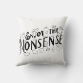 Geniet van de onzin kussen (Achterkant)