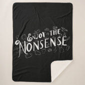 Geniet van de onzin sherpa deken (Voorkant)
