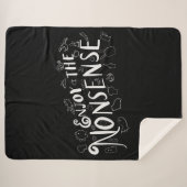 Geniet van de onzin sherpa deken (Voorkant (horizontaal))