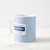 Geniet van de Quiet Biden Harris Inauguration Koffiemok (Voorkant links)