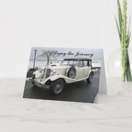 Geniet van de reis auto kaart