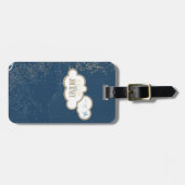 Geniet van de reis bagagelabel (Voorkant horizontaal)