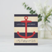 Geniet van de reis - Briefkaart voor implementatie (Staand voorkant)