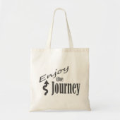 Geniet van de reis - Canvas tas (Voorkant)