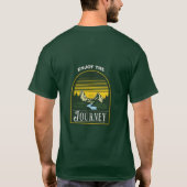 Geniet van de reis t-shirt (Achterkant)