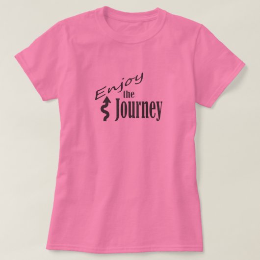 Geniet van de reis - T-Shirt voor vrouwen (Design voorkant)