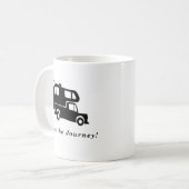 Geniet van de reis - Truck Camper Mok (Voorkant links)