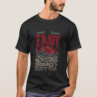 Geniet Van De Reis Wandelavontuur T-shirt