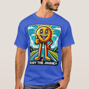 Geniet van de Reis zon Reizende vibes T-shirt
