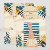 Geniet van de Relaxing and Reading Retirement Part Kaart (Voorkant / Achterkant)