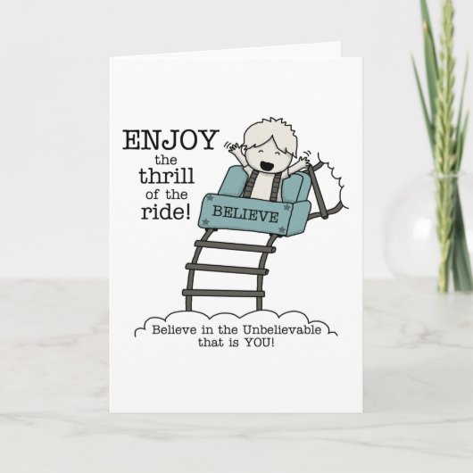 Geniet van de Ride Kaart (Voorkant)