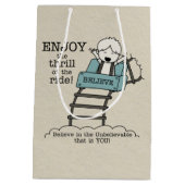 Geniet van de Ride Medium Cadeauzakje (Achterkant)