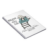 Geniet van de Ride Notitieboek (Rechterzijde)