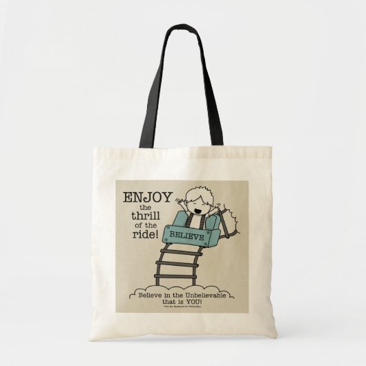 Geniet van de Ride Tote Bag (Voorkant)