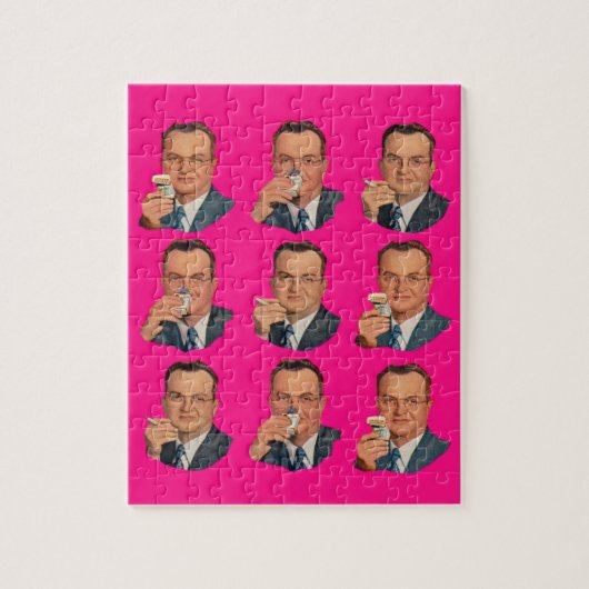 Geniet van de rook, geniet van de verpakking legpuzzel (Verticaal)