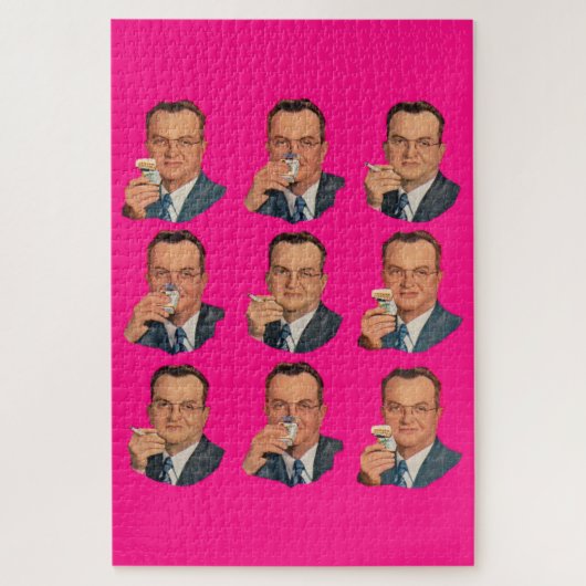 Geniet van de rook, geniet van de verpakking legpuzzel (Verticaal)