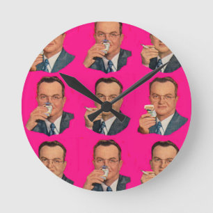 Geniet van de rook, geniet van de verpakking ronde klok