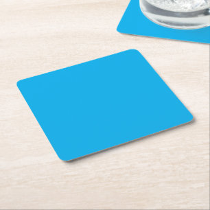 Geniet van de Schoonheid van een Heldere Blauwe Lu Kartonnen Onderzetters