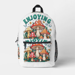 Geniet van de schoonheid van het leven Back Bag Bedrukte Rugzak