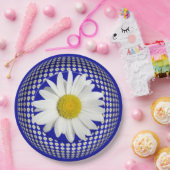 Geniet van de Shasta Daisy Beauty Papieren Bordje (Feest)