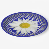 Geniet van de Shasta Daisy Beauty Papieren Bordje (Gekanteld)